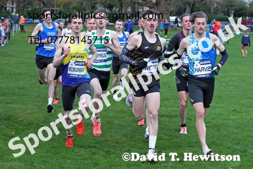 European Men's Short Course Relay Trials, European Cross Country Championships Trials, Sefton Park, Liverpool. Photo: David T. Hewitson/Sports for All Pics